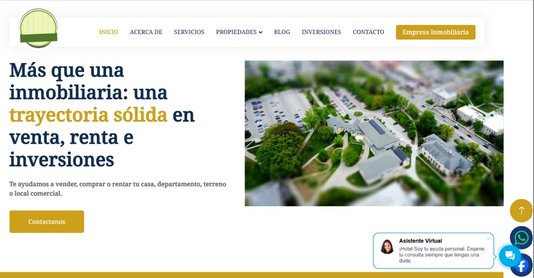 Ejemplo de página web dinámica
